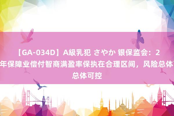 【GA-034D】A級乳犯 さやか 银保监会：2021年保障业偿付智商满盈率保执在合理区间，风险总体可控